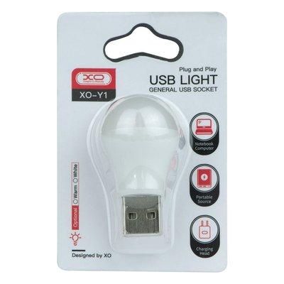 USB-Лампа XO Y1 Блістер ЦУ-00036665 фото