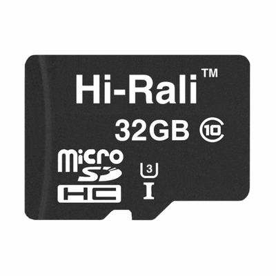 Карта Пам'яті Hi-Rali MicroSDHC 32gb UHS-3 10 Class ЦУ-00038192 фото