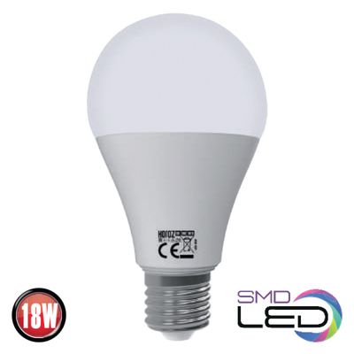 Лампа А60 PREMIER SMD LED 18W 6400K E27 1600Lm 175-250V YT32455 фото