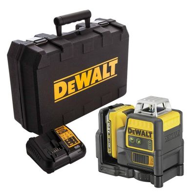 Лазерний нівелір DeWalt DCE0811D1G, зарядка + акумулятор, Box DCE0811D1G фото
