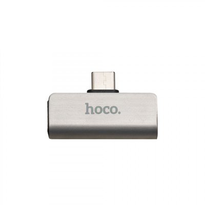 Перехідник Hoco LS26 Type-C 2in1 Audio Converter ЦУ-00030689 фото